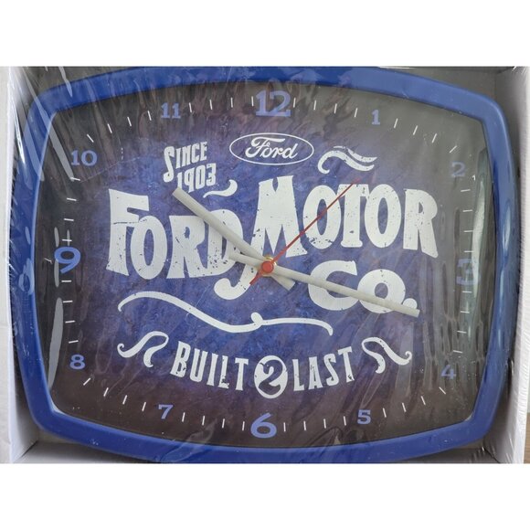 Ford Motor Company Wall Clock-New In Sealed Package - Picture 3 of 3